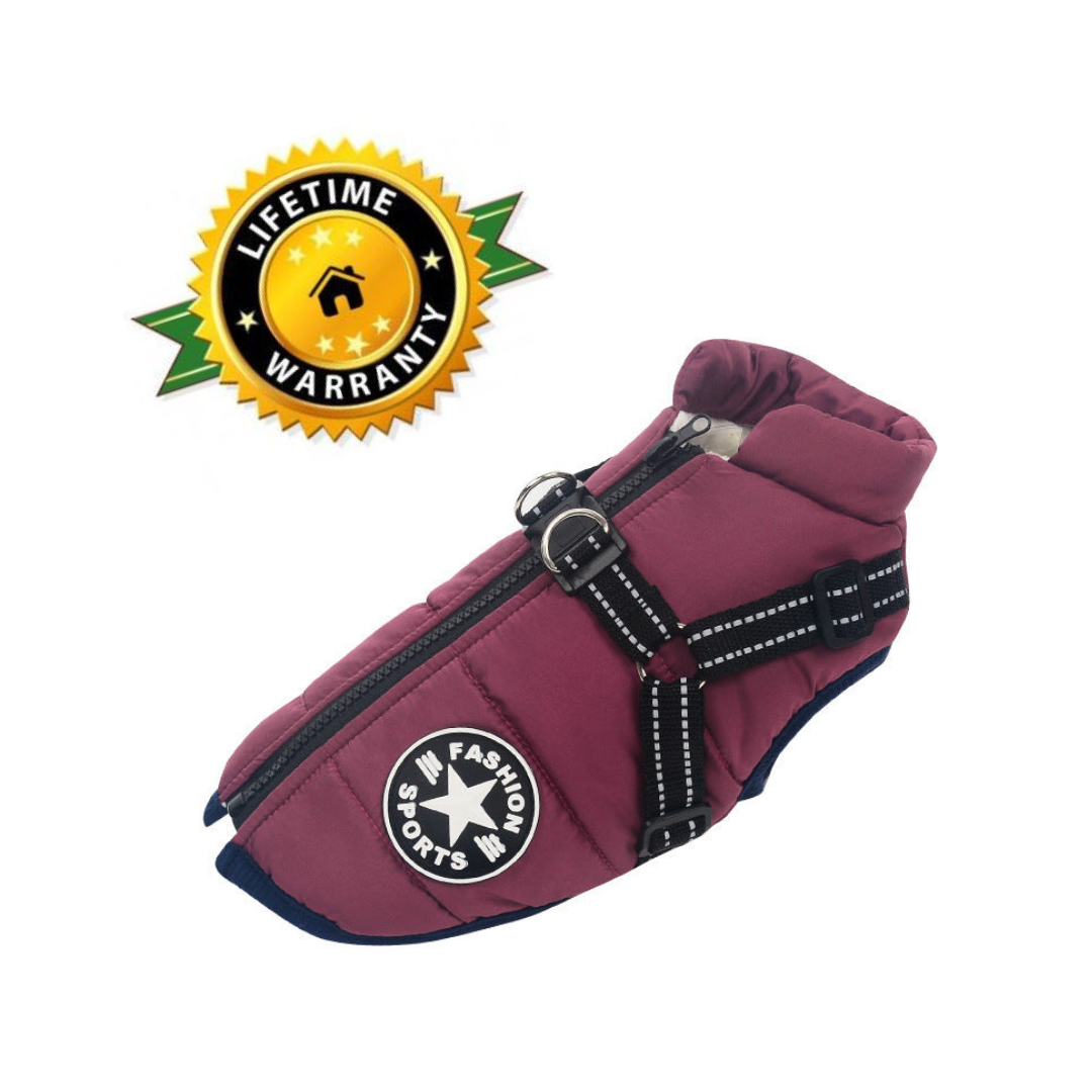 Pawbibi™ - Waterproof Jacket Harness - Blue