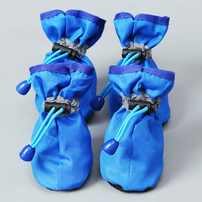 Pawbibi™ - 4pcs Waterproof Non-slip Plush Winter Dog Shoes