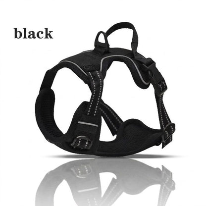 Pawbibi™ Reflective No‑Pull Dog Harness Combo with 1 Pet Leash