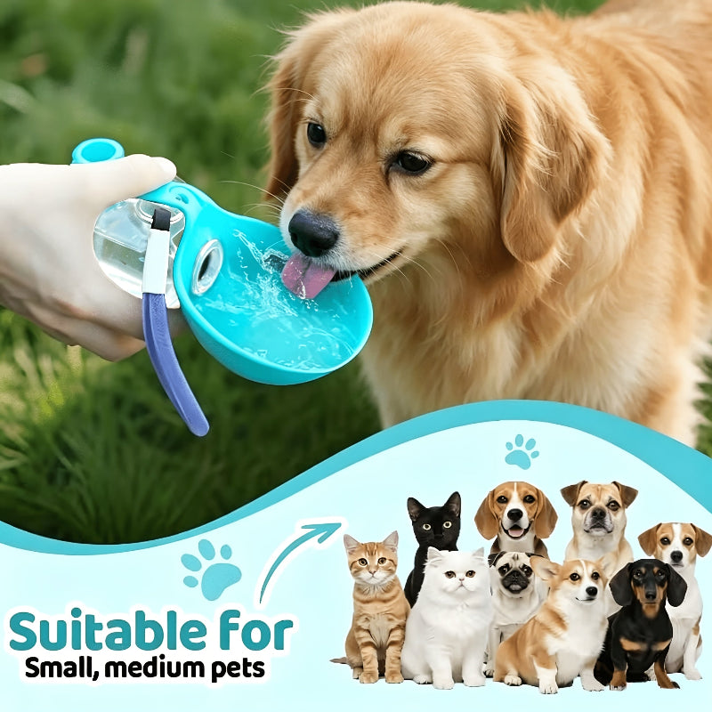 Pawbibi™ 2-in-1 Portable Dog Water Bottle