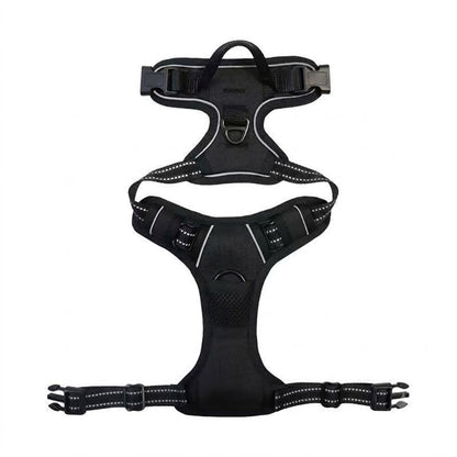 Pawbibi™ Reflective No‑Pull Dog Harness Combo with 1 Pet Leash