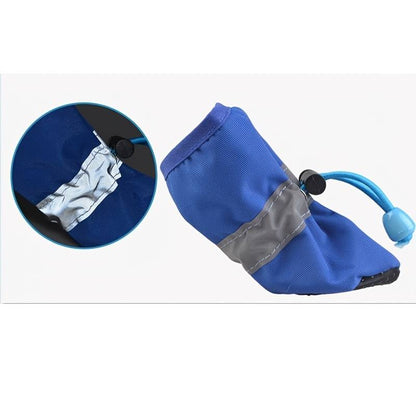 Pawbibi™ - 4pcs Waterproof Non-slip Plush Winter Dog Shoes