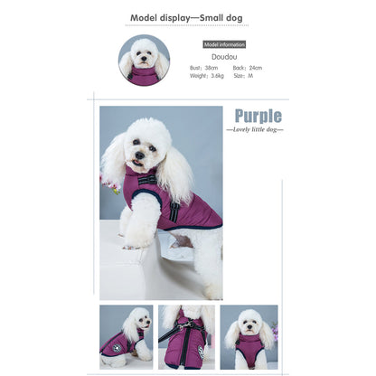 Pawbibi™ - Waterproof Jacket Harness - Blue