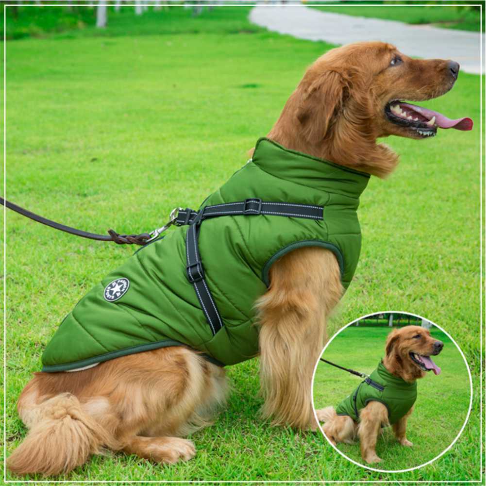 Pawbibi™ - Waterproof Jacket Harness-Red